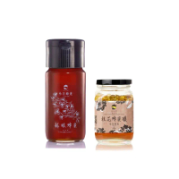 【小日蜂光】龍眼蜂蜜700g-桂花蜂蜜釀350g(香甜好味道組合)