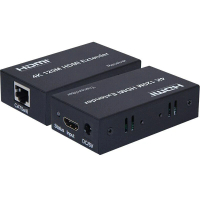 HDMI Extender HDMI to RJ45 4K 延長器 Transmitter and Receiver 120M