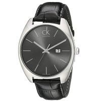 Calvin Klein CK 經典大錶徑黑面時尚腕錶 K2F21107