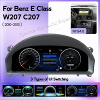 Digital Cluster For Benz E Class W207 C207 2010-2015 Virtual Cockpit Speed Meter HeadUnit Car Accesorries Car Dashboard Display