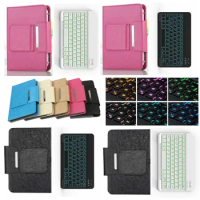 Universal Magnetic Stand Cover For Samsung Galaxy Tab S4 T830 T835 T837 10.5 inch Case With Backlight Bluetooth Keyboard Funda
