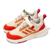 adidas 愛迪達 x LEGO 慢跑鞋 LEGO Racer TR EL K 中童 米紅 聯名 樂高 魔鬼氈 愛迪達(GW4000)