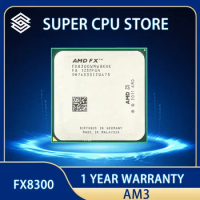AMD FX-8300 FX 8300 FX8300 CPU 95W Bulk Package 3.3 GHz Eight-Core 8M Processor Socket AM3+ FX-8300