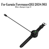 For Garmin Forerunner265/265S/965 disc charger type C interface fast charging (1 meter)