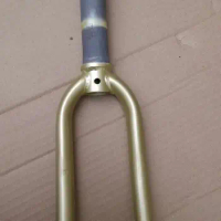14" steel front fork 410 412 children's balancing bike fork slider folding bicycle fork 14 inch hard fork
