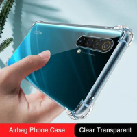 Shockproof Silicone Case for OPPO Realme X50 Pro X50Pro Player X50M X3 SuperZoom 5G Airbag Soft Transparent Original Cover Funda