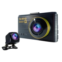 กล้องหน้ารถ Scene Car Camera Drive Guard 601P+Rear สีดำ