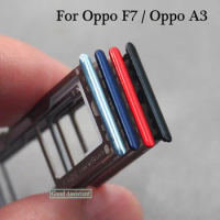 For Oppo F7 / For Oppo A3 Sim Tray Micro SD Card Holder Slot Parts Sim Card Adapter