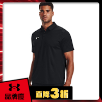 【UNDER ARMOUR】UA 男 Tech 短POLO_1370399-001