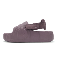 adidas 涼鞋 adilette 22 XLG W 女鞋 紫 可拆式 魔鬼氈 愛迪達 IF9489
