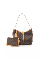 Louis Vuitton Pre-Loved Louis Vuitton carryall NM PM monogram Shoulder bag PVC leather Brown