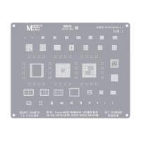 MaAnt Samsung Stencil For CPU IC Stencil Set For A10 A70 A51 Note 10 S10 S9 Exynos7870 7904 9610 Reball Balls SM5713 S2MU005X03