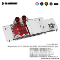 Barrow BS-GIG2080S-PA LRC2.0 Full Coverage Water Block For Gigabyte RTX 2080 SUPER GAMING OC Aurora