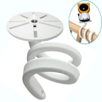 Flexible Baby Monitor Holder for Crib Baby Camera Mount Bending Winding IP Camera Stand Hole-Free Without Tools or Wall Damage