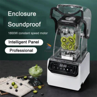 Mute Juicing Machine Food Mixer Food Blender Commercial Blender 2000ml Sound Insulation Food Processor Smoothie Maker