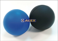 騎跑泳/勇者-ALEX按摩球(直徑6cm)(只),藍色/黑色.按摩部位：腿、手臂、足底、臀部。※ 局部重點加壓按摩