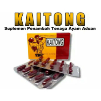 Kaitong Vitamin Ayam Bangkok Original Isi 20 Kapsul b50 b12