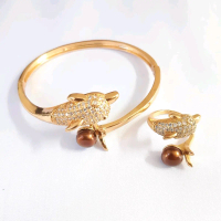 BISA REQUEST WARNA MUTIARA - BERSERTIFIKAT SET GELANG CINCIN MUTIARA AIR TAWAR LOMBOK GELANG CINCIN 