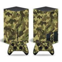 Camouflage For Xbox Series X Skin Sticker For Xbox Series X Pvc Skins For Xbox Series X Vinyl Sticker Protective Skins 2