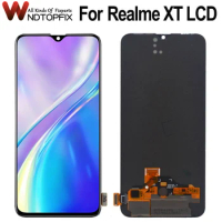 Tested For OPPO Realme XT EMX1991 LCD Display Touch Screen Assembly Replacement Parts For Phone 6.4" For Realme XT LCD RMX1921