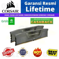 Corsair Vengeance LPX RAM DDR5 32GB 2X16GB CMK32GX5M2B5200Z40 DRAM 5200MHz CMK16GX5M2B5200Z40 Kompat