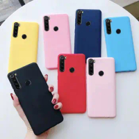 Candy Solid Color Silicone Case For Xiaomi Redmi Note 8T 8 9 9S 10 Pro 9T 8 8A 9 9A 7 7A 5 5A 6 6A Soft TPU Matte Phone Cover