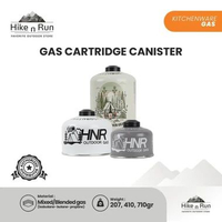 3 pcs HNR Outdoor Gas Cartridge Canister Tabung Ultralight Hiking TERISI - 450Gram