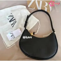 [PROMO FUNA] Shoulderbag ZARA Tas Bahu ZARA TERBARU 2024 BISA COD Berkualitas Hitam + Pounch