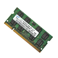 Dual Channel SDRAM RAM 2GB 2Rx8 PC2-6400S-666-12-E3 NO ECC 200Pin 1.8V SODIMM Ram 2 GB Memory Module For Laptop / Notebook