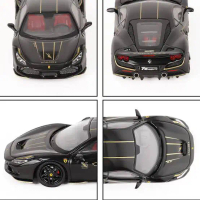 XF - Ferrari F8 Tributo Black With Lines