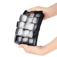 EW Square Ice Compartment Mold Silicone Easy Access Ice Box 15 cells