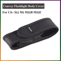 Convoy C8+ SST40 Flashlight Lantern Cover With High Quality Nylon Torch Case Suitable For Convoy C8 S11 M1 M21B M21E Flashlight