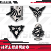 Game GRAY RAVEN:PUNISHING Team Metal Badge Brooch Pins Button Medal Collection Clothes Decor Cosplay Daily Props Gift