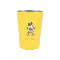 【大西賢製販】迪士尼 保溫杯不鏽鋼隨行杯 米奇 黃(餐具雜貨)(保溫瓶)
