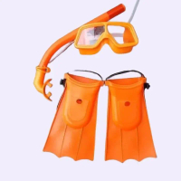 Paket Alat Selam Anak - Kacamata Renang + Snorkel + Fin Lengkap! Air