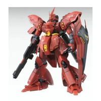 【BANDAI 萬代】MG 1/100 SAZABI Ver.Ka 沙薩比 紅色慧星 夏亞(萬代模型 模型玩具 組裝模型 鋼彈模型)