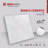 Granit Lantai Dan Dinding 80x80_60x120 Dan 60x60 Bianco Cemento Carfot Matte l| Doff | Slip Stop Pro