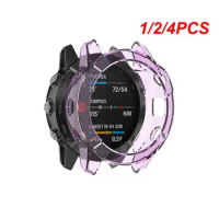 1/2/4PCS Case Cover for Garmin Fenix 6 6S 6X Sapphire Case Protector TPU Protective Case Frame for 6 6S 6X Watch