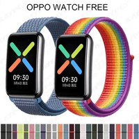 Nylon Loop Woven Strap for OPPO watch free Smart Watch Wrist Bracelet for OPPO watch free Replacement Watch Strap