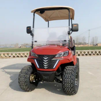 CE Powered Off-Road Brand Electric Golf Cart Factory Price 48V 4-Seater Double Swing Arm Independent Front Suspension Golf Cart