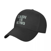 cash is king Baseball Cap Uv Protection Solar Hat tea Hat Golf Cap sun hat Girl Men's