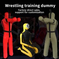 170cm High Weight 50-60kg MMA Wrestling Dummy Empty Shell Boxing Dummy Fire Training Dummy Boxing Punching Bag Training