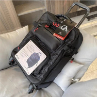 Suitcase Trolley Laptop Bag Men Spinner Wheeled Backpack 18/20/22 inch Cabin Travel Bag Waterproof Rolling Luggage Backpacks