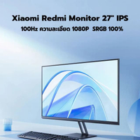 มอนิเตอร์ 27" IPS 100Hz FullHD - SRGB 99% ตัดต่อให้ค่าสีแม่นยำ สี Black