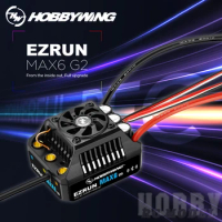 Hobbywing EzRun ESC MAX6 G2 200A Sensored Brushless ESC Waterproof For 1/6 1/7 On-road Truck Monster Truck Accessories