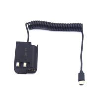USB C Power Charger DMW-DCC17 DMW-BLK22 Dummy Battery PD Adapter Cable For Panasonic Lumix GH6 GH6L GH5II DC-S5 S5K Camera