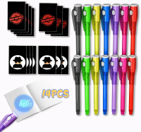 Invisible Ink Pen Spy Game for Kids Party Favors Toys for Girls Boys Magic Markers for Boys Girls Fu