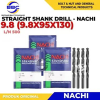 NACHI Mata Bor 9.8 mm Drill 9.8 mm HSS Mata Bor Besi NACHI