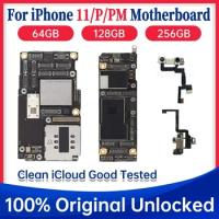 Free Shipping Mainboard Clean iCloud For iPhone 11 Pro Max Full Working Motherboard Support iOS Update Logic Board Plate