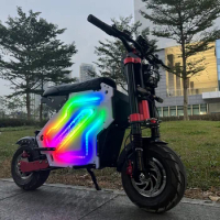 Adult Powerful 72V 90km h 100KM/H Electric Scooter Motorcycles Dual Motor 8000watt 6000w All Terrain 10000W E Scooters With APP